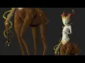 Zbrush Speed Sculpt Timelapse Centaur of Woods