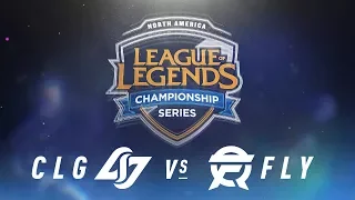 CLG vs. FLY - Week 3 Day 2 | NA LCS Spring Split | Counter Logic Gaming vs. FlyQuest (2018)