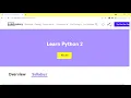 Learn Python 2 - Conditionals Control Flow