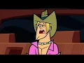Total Drama Action Geoff and Bridgette break up for a total of four seconds