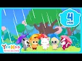 🌧️ Rain Rain Go Away \u0026 🎶 Mashup | Singalong | YooHoo \u0026 Friends