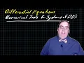 Numerical Tools for Systems of DEs