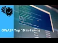 OWASP Top 10 Explained in 4 Minutes - Web Security for Beginners