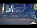 Off-duty LAPD officer killed in fiery solo crash in Santa Clarita