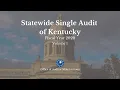 Multiple Issues within Kentucky s Unemployment System Detailed by Auditor Mike Harmon