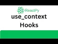 ReactPy Tutorial - Implementation USE
