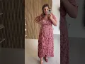 Piper Scoot The Fulton Velvet Burnout Dress in Pink