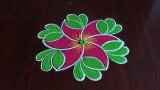 2 small latest daily rangolis degins (5×3) dot's...
