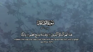 سورة الصافات القارئ ممدوح الشافعي 