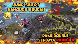 Download JUMP SHOT KANGURU BRUDAH PAKE DOUBLE SENJATA RAMBO X !! MP3