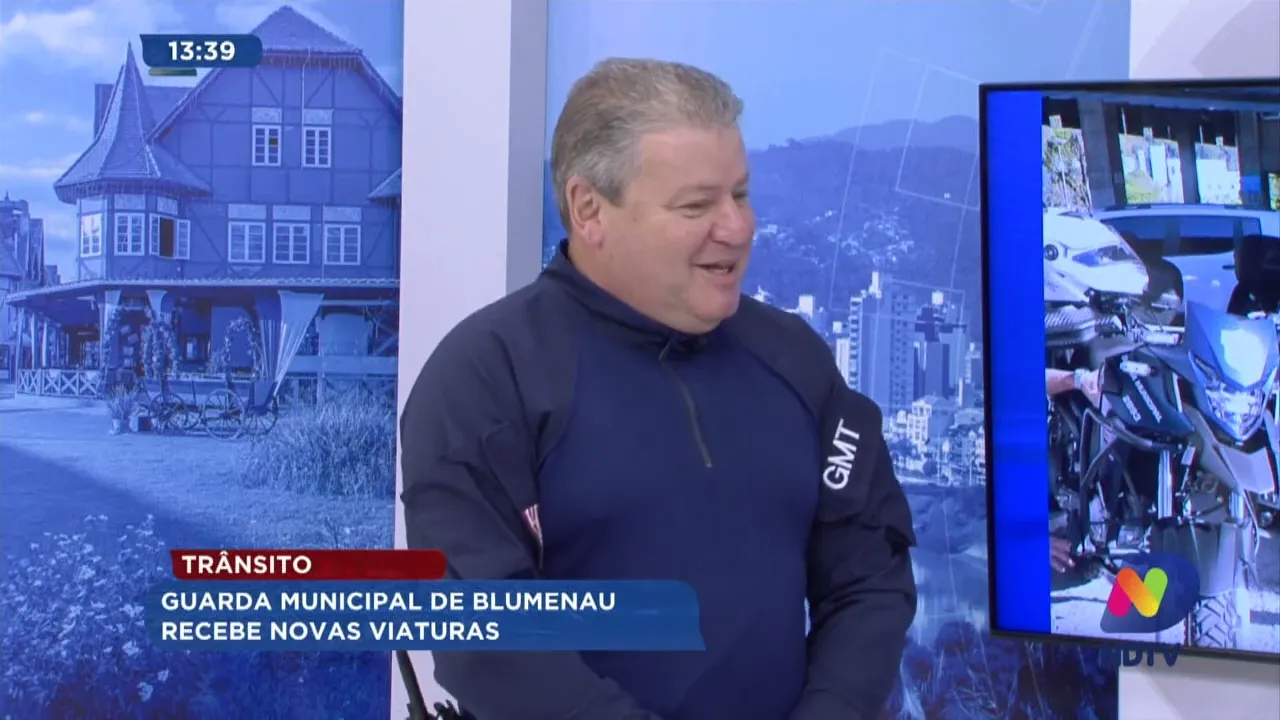 Guarda Municipal de Blumenau recebe novas viaturas