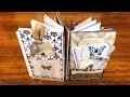 Greeting Cards Junk Journal Tutorial - Kettle Stitch Binding