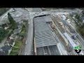 State Route 520 Montlake Lid Construction