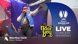 ndarboy genk stasiun balapan live concert zulhas cup 2023