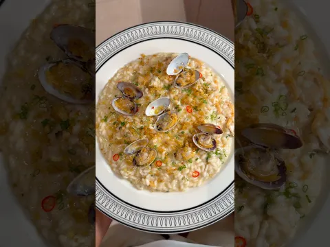 Risotto alle Vongole 🇮🇹😍