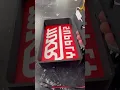 3D printed light box of the new business logo It turned out so good