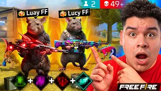 USANDO COMBOS RATAS CON MI DUITA LA MAS BOT en Free Fire #freefire