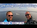 Washington State Ferry - Kingston to Edmunds Route Ship Tour