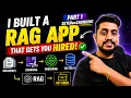 I Built a RAG App That Gets You Hired Setup Chunking