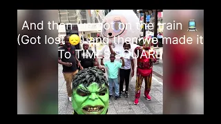 Fun day in NY City