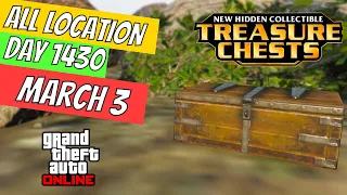 GTA Online Treasure Chest Locations March 3 DAY 1430 THE CAYO PERICO ISLAND