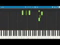 Carlos Rivera, Raphael - Estar enamorado | Piano Tutorial | Midi