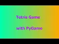 ASMR Coding Challenge - Tetris clone in pygame using Python