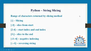 String slicing in Python programming in Tamil