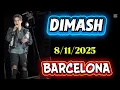DIMASH Stranger ARCELONA CONCERT 8/11/2025 @DimashQudaibergen_official 