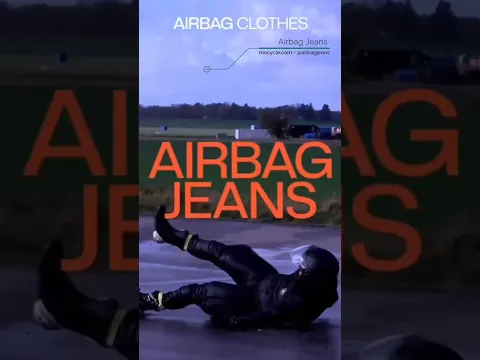 Airbags for motorcyclists 🤯