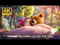 Download Lagu Instant Sleep🌸– Masha and the Bear Lullaby | 4-Hours Sleep Music for Babies \u0026 Kid 💤🐻