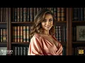 Lagu 4K AI Art Lookbook｜Elegante brunette in zijden jurk van Antique Library
