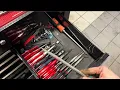 Tool box tour UK Honda technician snap on tools