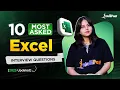 10 Most Asked Excel Interview Questions 2025 Excel Interview Questions Answers Intellipaat