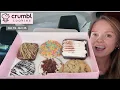 CRUMBL Cookies NEW Flavors this week Dubai Chocolate Brownie Fruity Pebbles Cereal Milk Banana