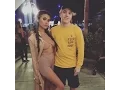 Madison Beer See Through Nipples Top at Coachella