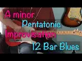 Lagu A Minor Pentatonic 12 Bar Blues Beginner to Intermediate Guitar Improvisation Lesson