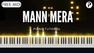 mann mera piano tutorial instrumental cover ringtone u0026 karaoke gajendra verma