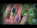 DIY Adjustable Wire-Wrapped Ring Tutorial