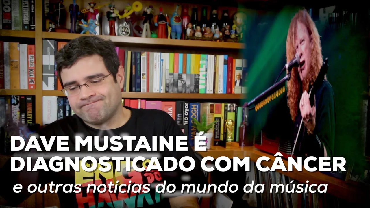 Dave Mustaine é diagnosticado com câncer e outras notícias da música | Notícias | Alta Fidelidade