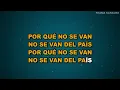 Los Prisioneros - Por Que No Se Van | FHAMA KARAOKE