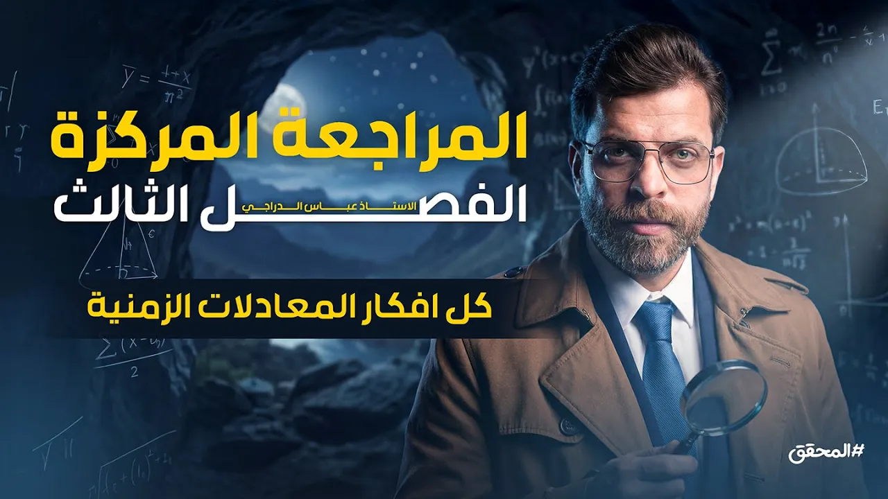 بمحاضرة واحده فقط | شرح كل افكار المعادلات الزمنية