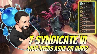 7 Syndicate Vi - Who needs Ashe or Ahri? | TFT Neon Nights | Teamfight Tactics