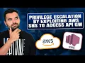 AWS SNS Misconfiguration Exploit API Key Leak via Subscriptions CloudGoat Lab Walkthrough