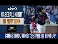 Exploring lineup construction ideas for the 2026 Mets Baseball Night in NY