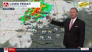Tulsa Weather Travis Meyer s Thursday Overnight Forecast August 6 2026