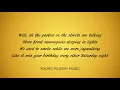 Lady Antebellum - Downtown (Lyrics) - Golden