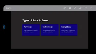 JavaScript Pop-Up Boxes