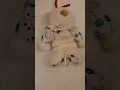 Vintage Carters Prestige Toy White Teddy Bear Wind Up Musical Plush