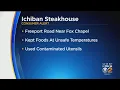 Consumer Alert Placed On Ichiban Steakhouse